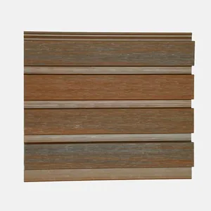 Exterior WPC Panel - Ebony Brown Wood